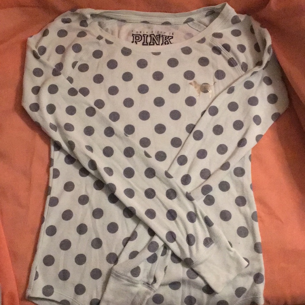 Victoria’s Secret Pink brand Polka dot thermal